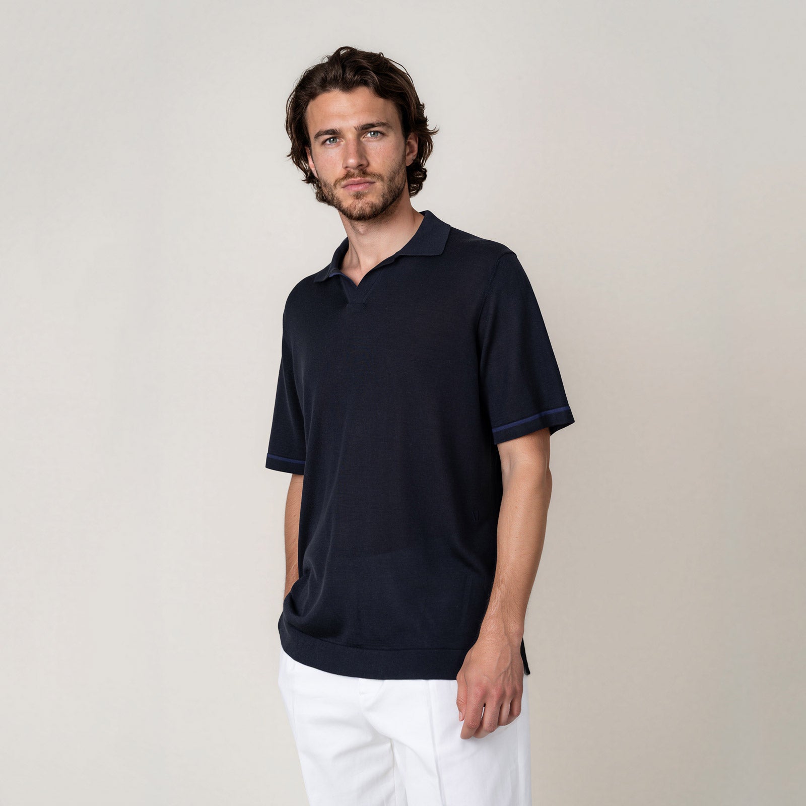 LEGNA Knit Polo