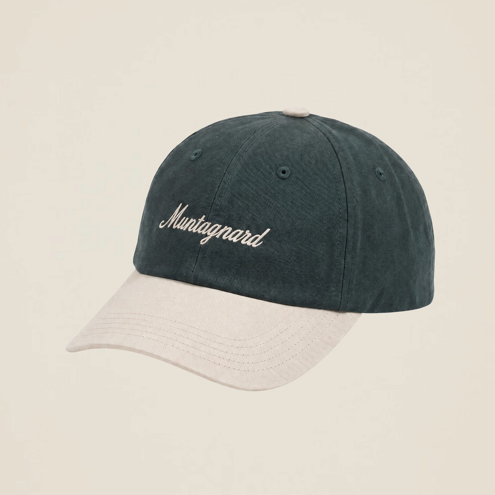 MANGOLA-Baseball-Cap_free_dark-green-beige #color_dark green