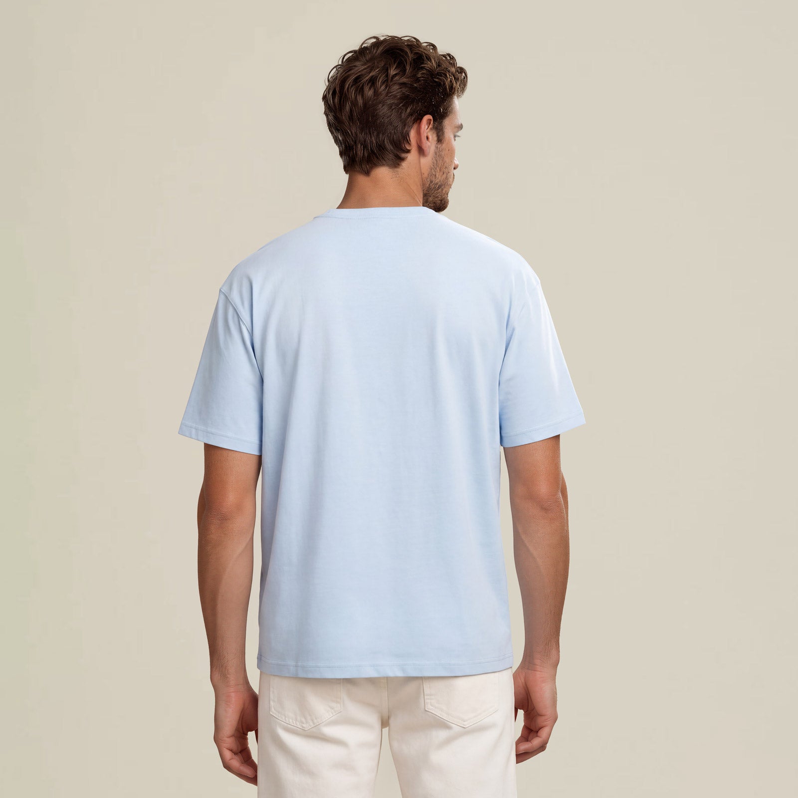 MANGOLA-T-Shirt-Relaxed_man_light-blue_back MANGOLA-T-Shirt-Relaxed_man_light-blue_front #color_light blue